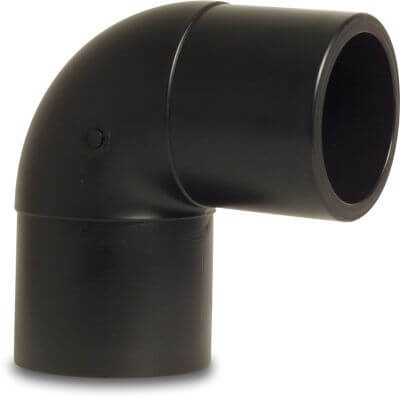 Profec Elbow 90° PE100 DVGW spigot black