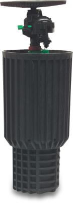 NaanDan Pop-up sprinkler plastic 4bar female thread black 805