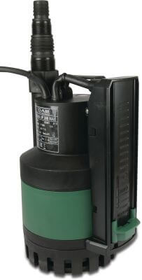 DAB Submersible pump reinforced plastic male thread green