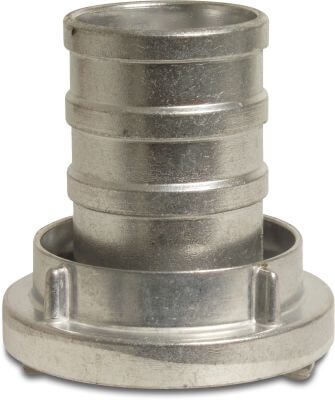 Quick coupler forged aluminium 15 bar hose tail type Storz