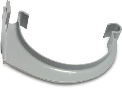 Gutter bracket PVC-U grey