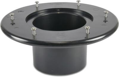 Liner tank connector ABS socket black
