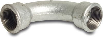 Profec Nr. 2 Bend 90° cast iron DVGW 25bar female thread