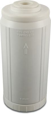 Profec Filter cartridge plastic 6 bar white