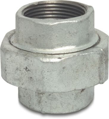 Profec Nr. 330 Union coupler cast iron DVGW 25bar female thread flat