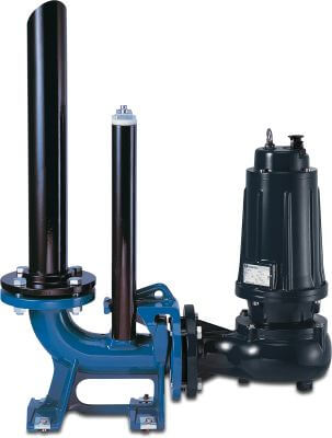 Foras Submersible pump cast iron black/blue