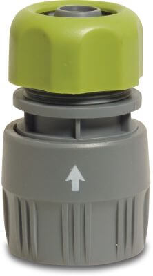 Flotide Click connector PVC-U compression x female click grey/green