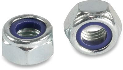 Hexagon nut steel self-locking