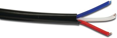 Electrical cable copper black
