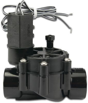 Rain Bird Solenoid valve glass-filled polypropylene 10bar female thread black