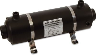 Heat exchanger stainless steel 316 male thread x female thread