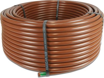 NaanDan Pressure pipe PE40 2,5bar plain brown