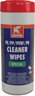 Griffon Cleaning wipes for PE/PP/PVDF/PB KIWA type NL/FR/EN/DE/SV/NO/FI/PL