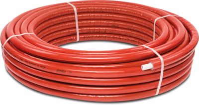 Insulated pressure pipe PE-Xb/AL/PE KIWA 10bar plain white Mixal