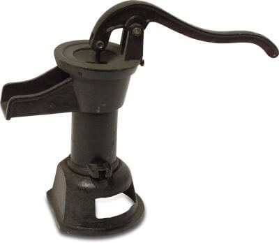Hand pump cast iron female thread black pitcher