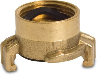 Quick coupler brass CW617N KTW-A female thread
