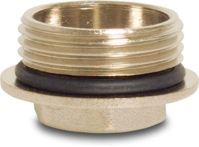 Multi-Fit Plug brass KIWA 20bar male thread