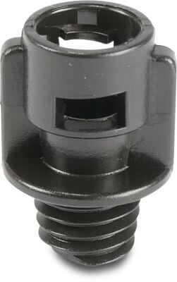 NaanDan Adaptor plastic bayonet F x male thread black