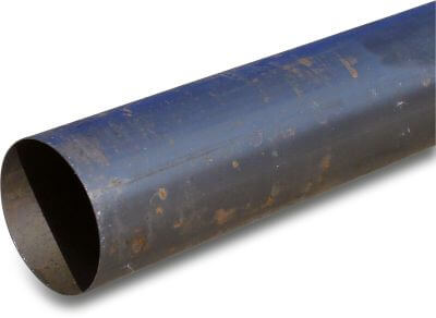 Suction pipe steel plain flush cut