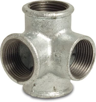 Profec Nr. 223 Cross-piece cast iron DVGW 25bar female thread