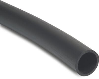Pressure pipe PE 6 bar plain black
