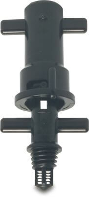 VDL Drainage preventor plastic female thread x male thread black