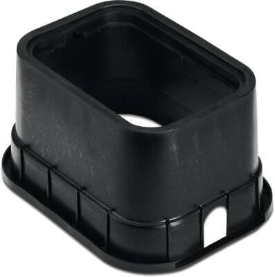 Rain Bird Valve box extension rectangular black