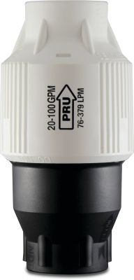 Senninger Pressure regulator plastic female thread black/white