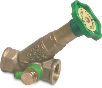 Stopcock brass 10bar female thread