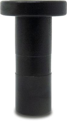 Plug POM WRAS spigot black Aquaspeed
