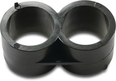 Figure 8 end closure PP black