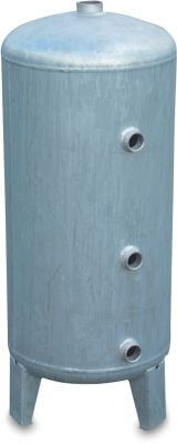 Pressure tank steel female thread vertical
