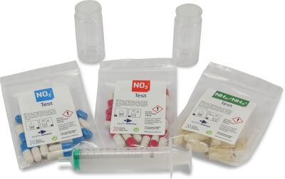 Biofilt lab test NO2-NO3-NH3/NH4+