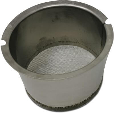 Profec Infiltration sieve filter insert for round centrifugal filter outside tank stainless steel