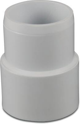 Profec Repair Coupler PVC-U imperial glue socket x imperial glue spigot white PipeMate