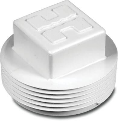 Hayward Plug with O-ring male thread white MIP square-head