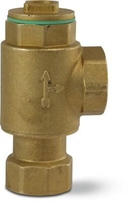 Non return valve brass 16bar female thread 35