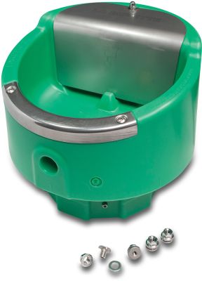 La Buvette Drinking bowl with constant water level and heating element PE Lackcho 2 