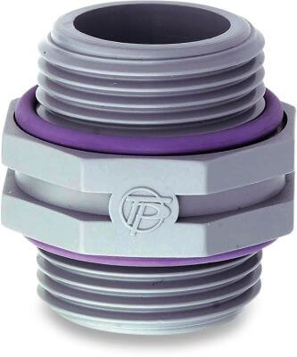 Tavlit Swivel nipple PP 10bar male thread with O-ring