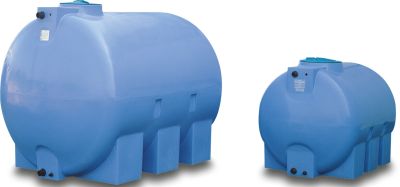 Elbi Tank LDPE blue CHO horizontal