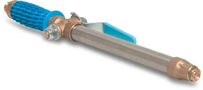 MZ Spray lance brass/stainless steel 40bar male thread blue 322