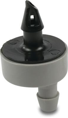 Rain Bird Adaptor plastic 3,5bar barbed x push-in grey SPB-025