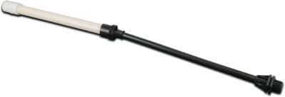 Senninger Drainage preventor plastic 3,45 bar barbed x male thread black