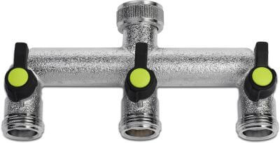 3-way manifold 8 bar female thread x male thread