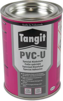 Tangit PVC glue KIWA All Pressure label EN/DE/NL/FR