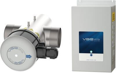 VGE Pro Medium pressure lamp UV system stainless steel 316L 10bar male thread MultiMax 400