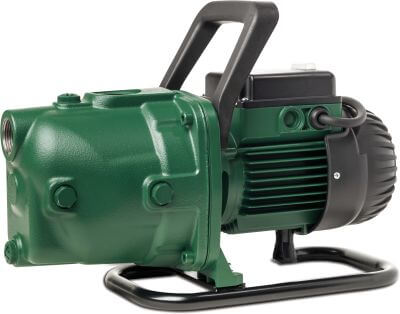 DAB Jet pump cast iron 8bar female thread green self priming