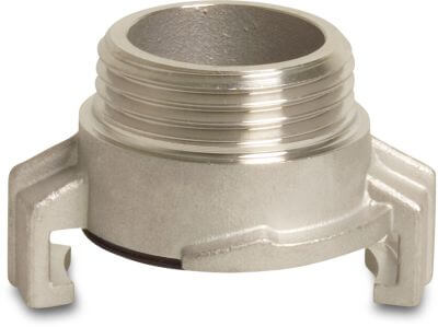 Quick coupler stainless steel 316 12bar male thread