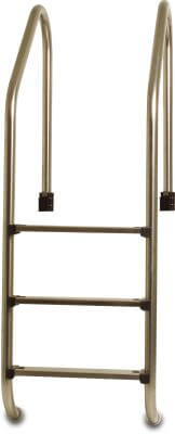 Flotide Pool steps stainless steel 316 anchor wide model 