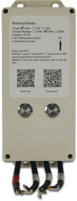 Flotide Wireless control unit with built-in transformer